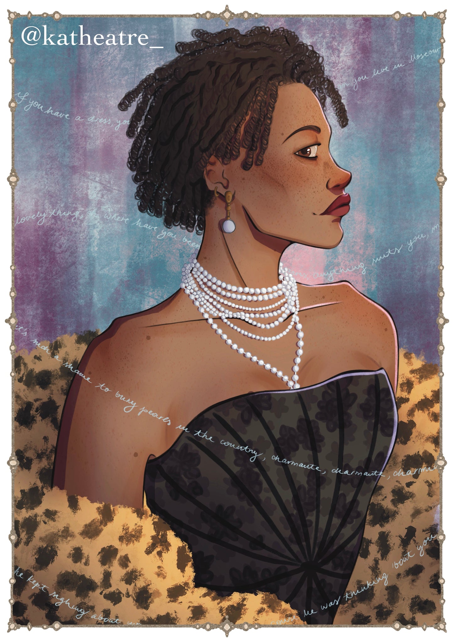 Print - Helene The Great Comet