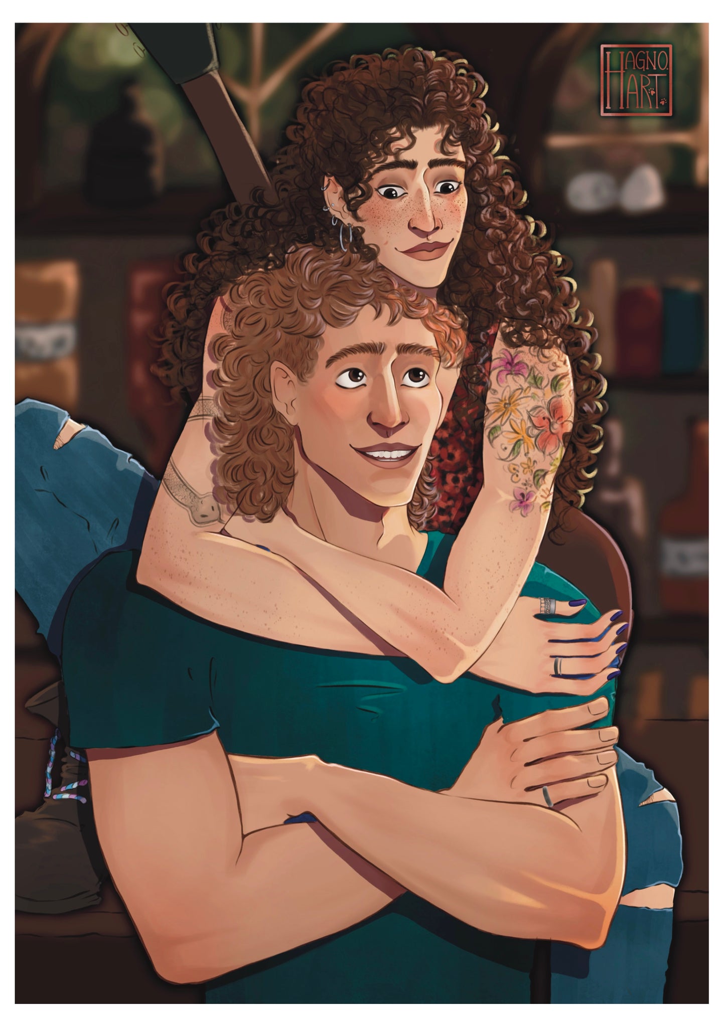 Print - Matts and Sydney