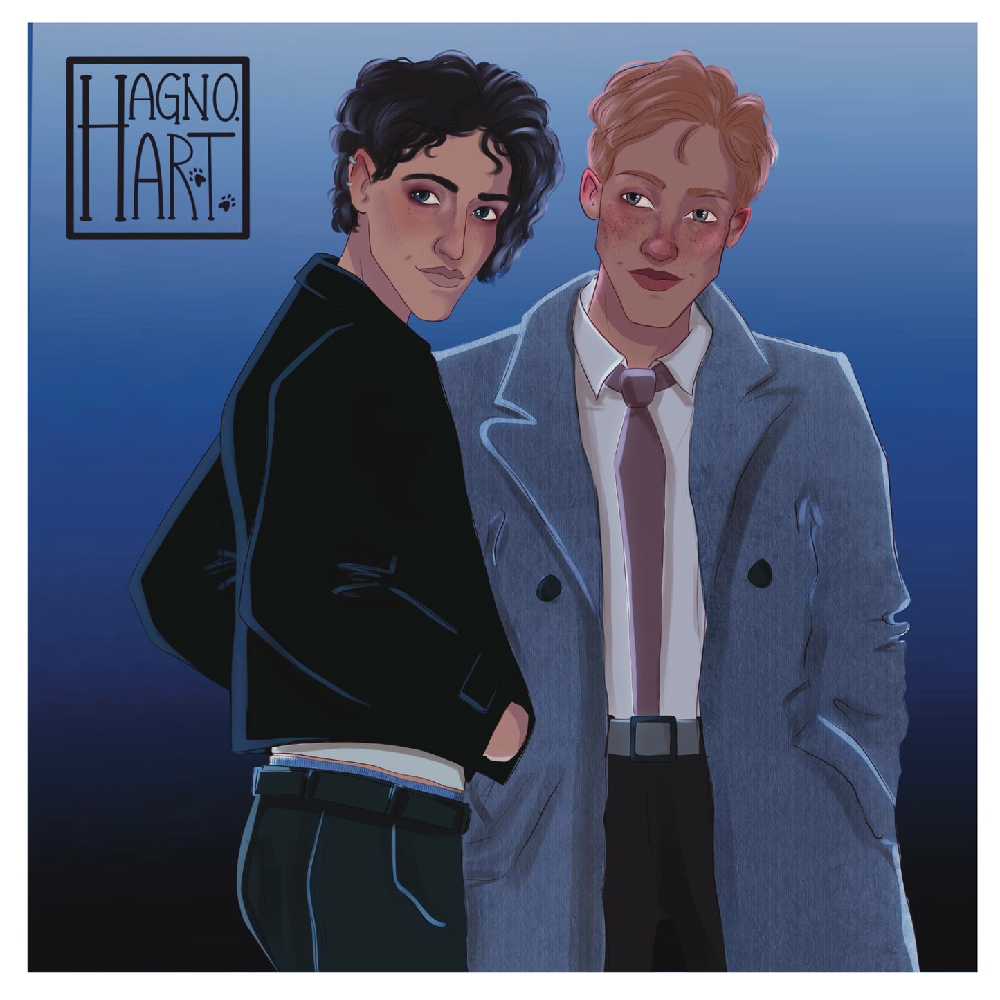 Print - Luc and Oliver