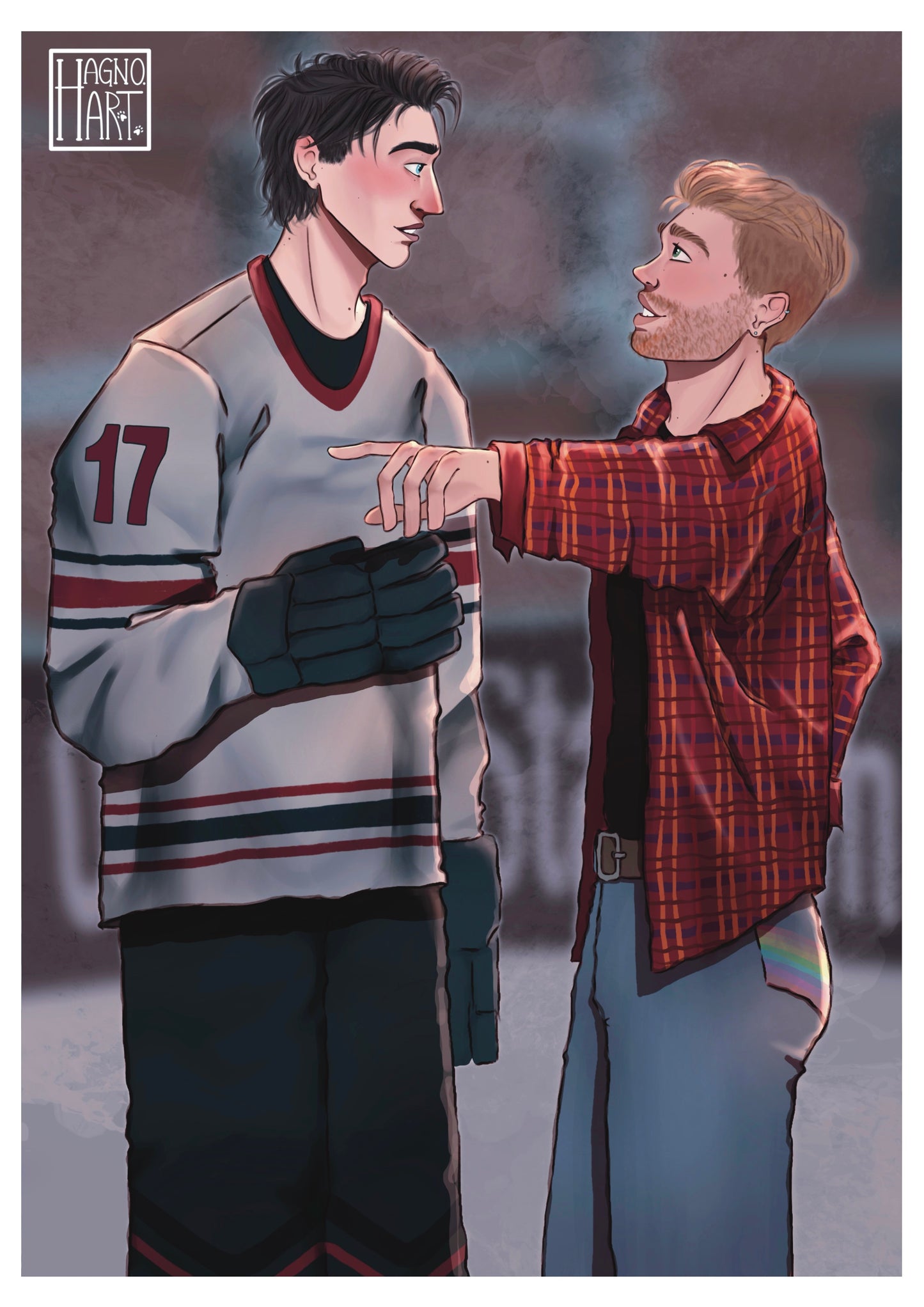 Print - Troy and Harris