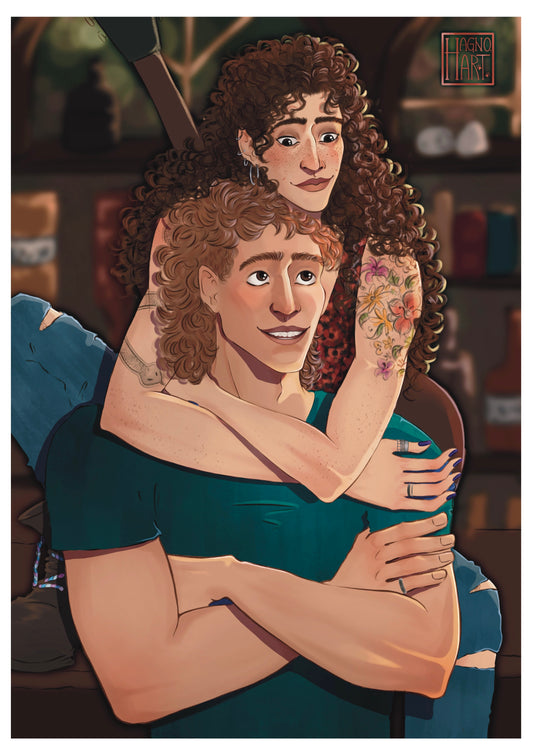 Print - Matts and Sydney