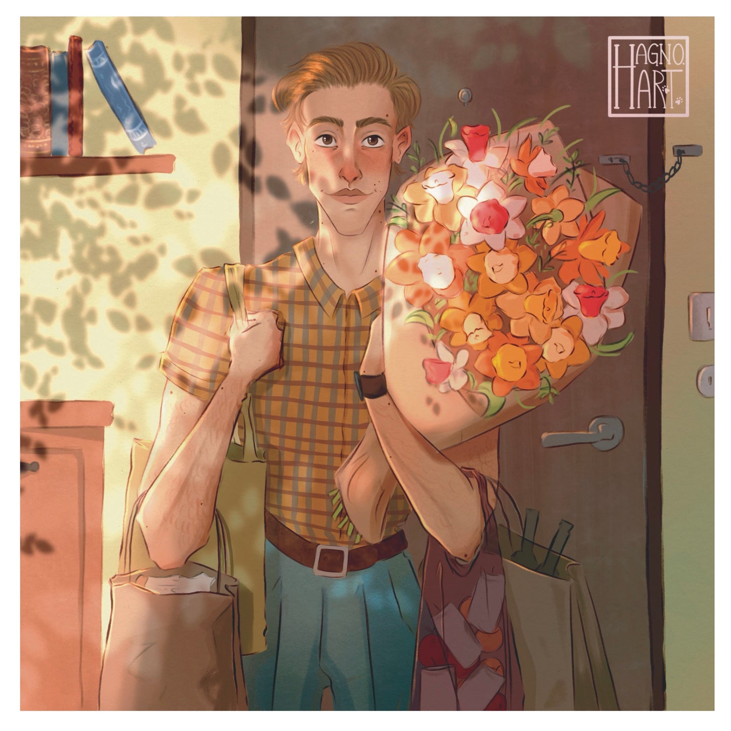 Print - Nick and Andy