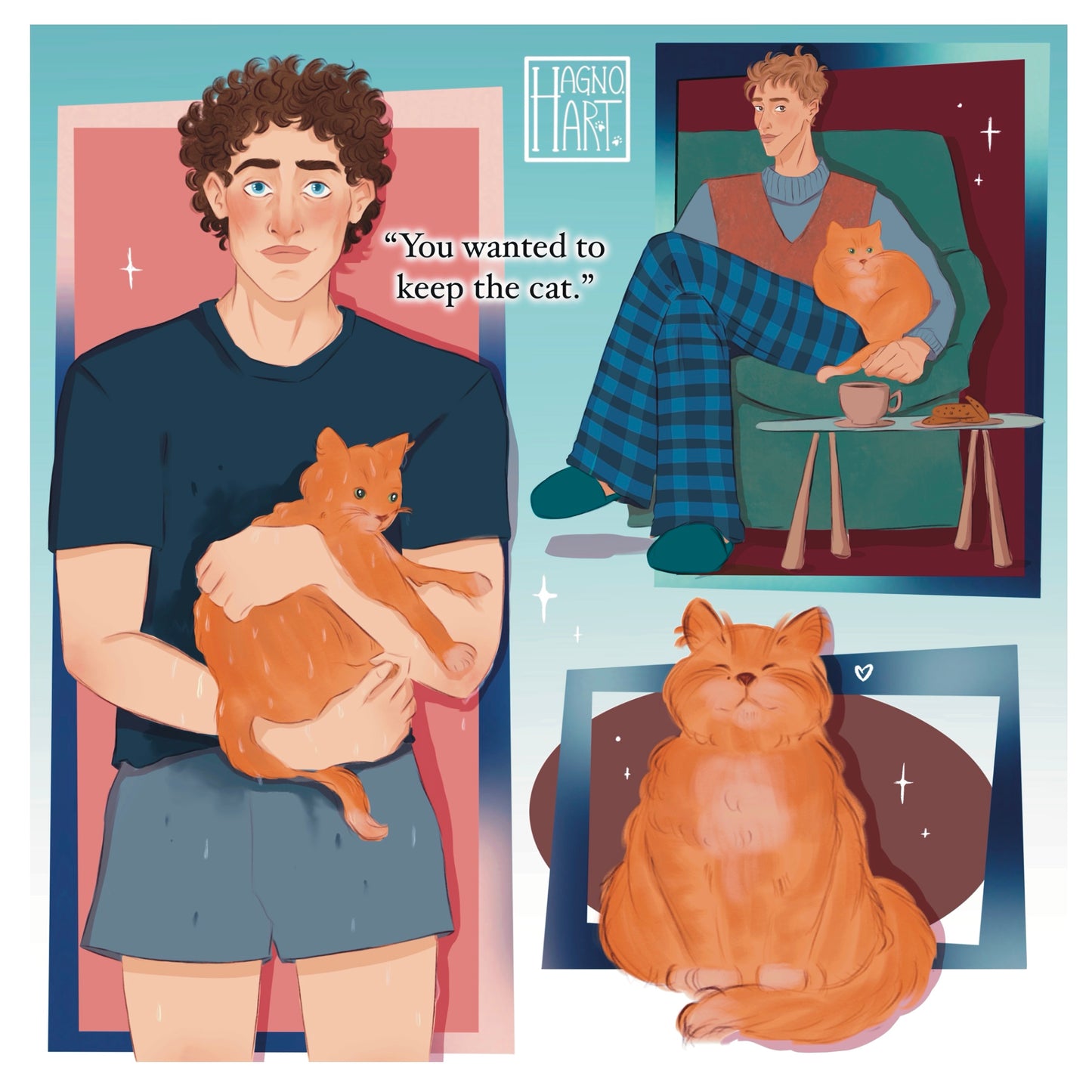 Print - Nick and Andy