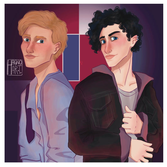 Print - Luc and Oliver