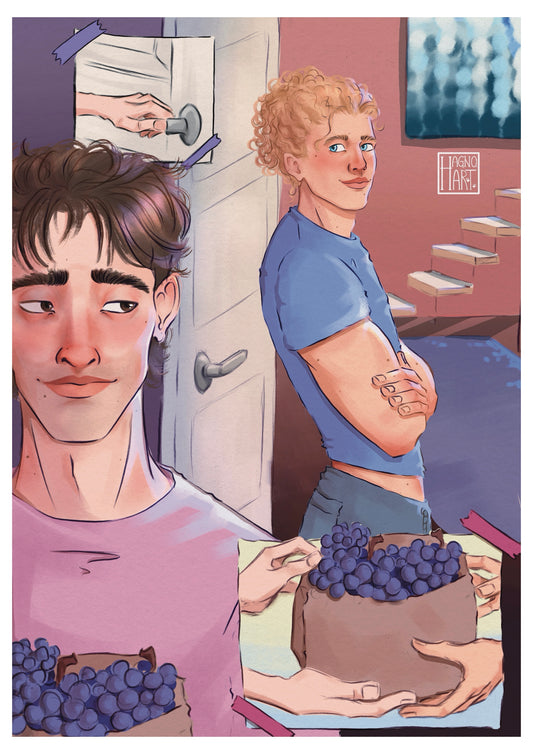 Print - Casey and Landon Grapes